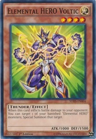Elemental HERO Voltic | SDHS-EN004